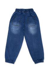 Girls Blue Jogger Pants |